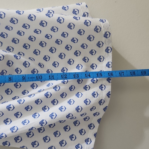 Gap draped cotton top with partial under tank top Small - Picture 12 of 16